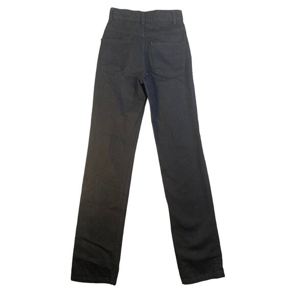 ZARA Womens Straight Leg Dark Wash Pockets‎ Size 0 Long - Picture 7 of 8